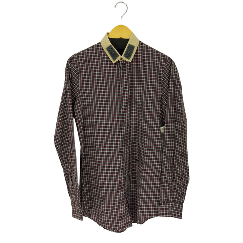 ディースクエアード DSQUARED2 スタッズ L/Sチェックシャツ メンズ JPN:46