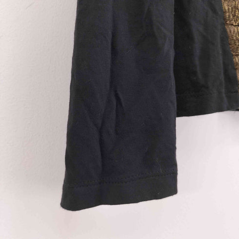 john cherpas USA製 パイソン 切替カットソー メンズ JPN:S