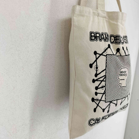 ブレインデッド BRAIN DEAD プリントトートバッグ メンズ
