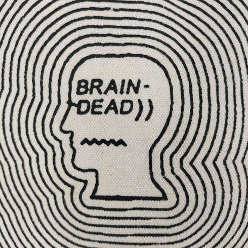 ブレインデッド BRAIN DEAD プリントトートバッグ メンズ