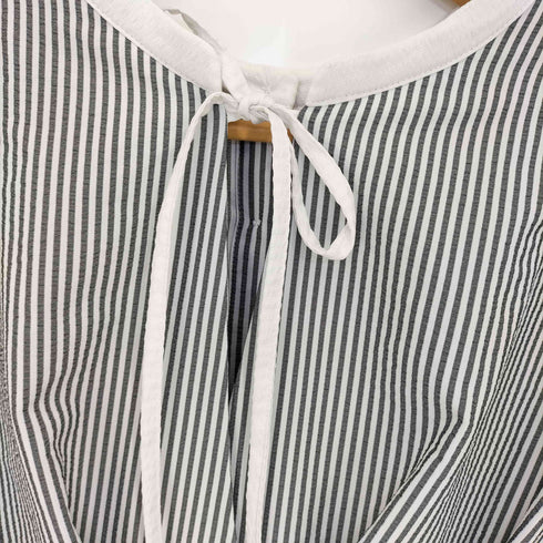 クラシカルエルフ CLASSICAL ELF 24ss 落ち感がカワイイ。2wayタックフレンチスリーブワンピース レディース S