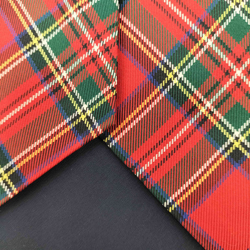 ラルフローレン RALPH LAUREN タータンチェックネクタイ イギリス製 メンズ