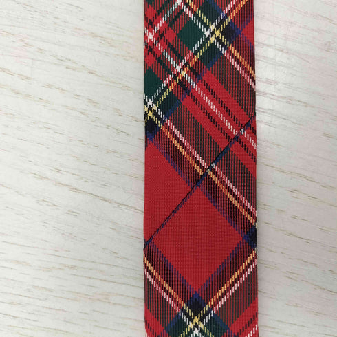 ラルフローレン RALPH LAUREN タータンチェックネクタイ イギリス製 メンズ