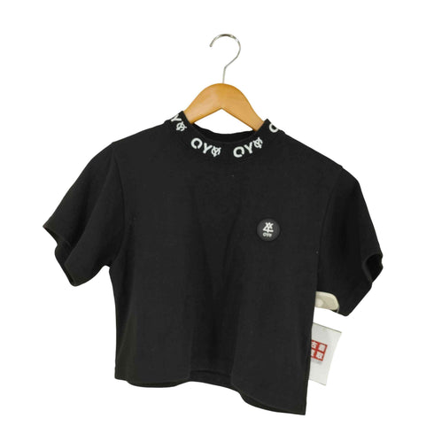 オーワイ OY LOGO CREW NECK T-SHIRT レディース