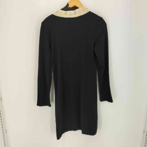 アニエスベー agnes b. 09AW スキッパーニットワンピース L/S レディース JPN:2