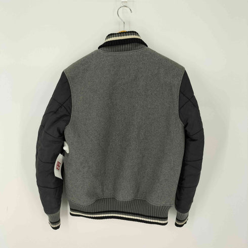 ショット Schott アワードジャケット ナイロン切替スタジャン 裏地キルティング イーグルワッペン メンズ JPN:M