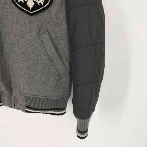 ショット Schott アワードジャケット ナイロン切替スタジャン 裏地キルティング イーグルワッペン メンズ JPN:M