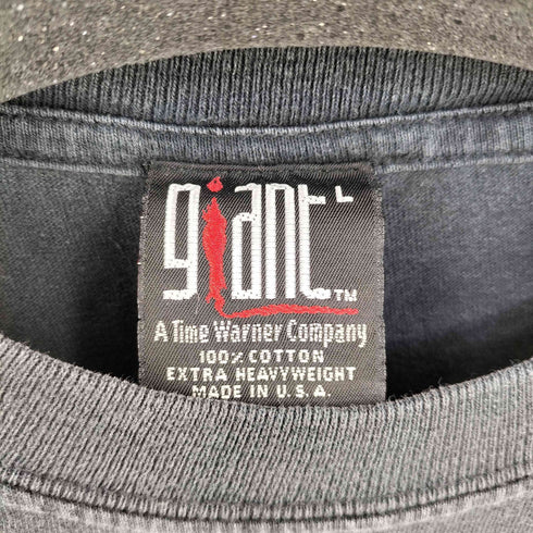 ジャイアント giant MADE IN USA 両面プリントバンドTシャツ SIXTEEN STONE 裾袖ダブル メンズ import:L