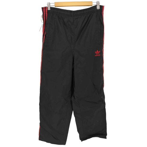 アディダス adidas 80S 3本ライン 裏地 ナイロントラックパンツ メンズ JPN:M
