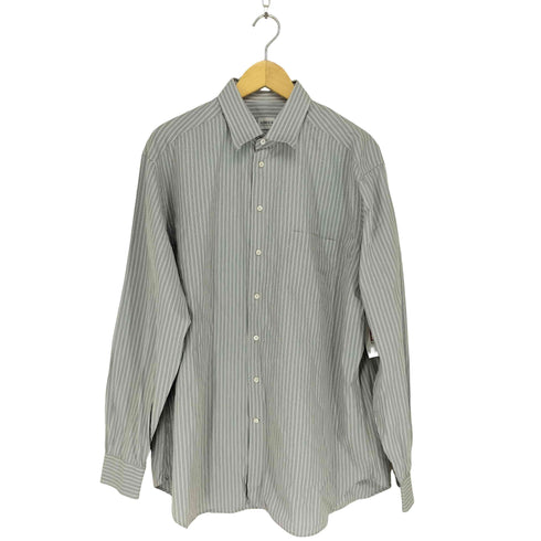 アルマーニコレツィオーニ ARMANI COLLEZIONI ストライプシャツ メンズ 45/18
