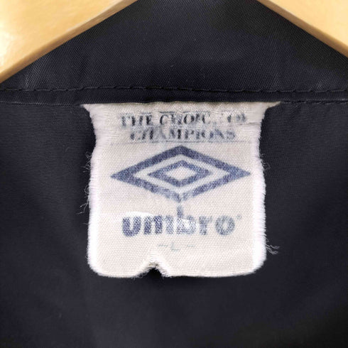アンブロ UMBRO ワッペン ナイロンコーチジャケット 短丈 メンズ JPN:L