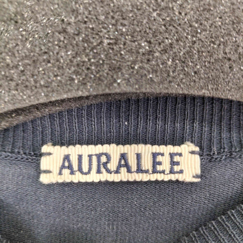 オーラリー AURALEE SUPER HARD TWIST BIG KNIT TEE メンズ JPN:3