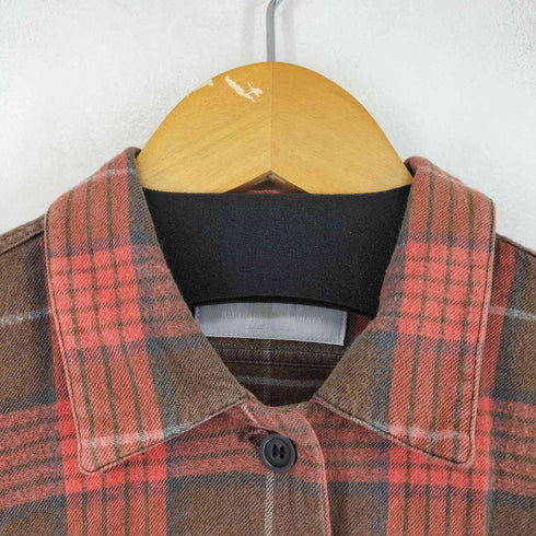 アンユーズド UNUSED シルクコットン フランネルシャツ メンズ 50