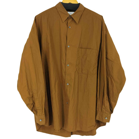 グラフペーパー Graphpaper Broad Oversized L/S Regular Collar Shirt メンズ FREE