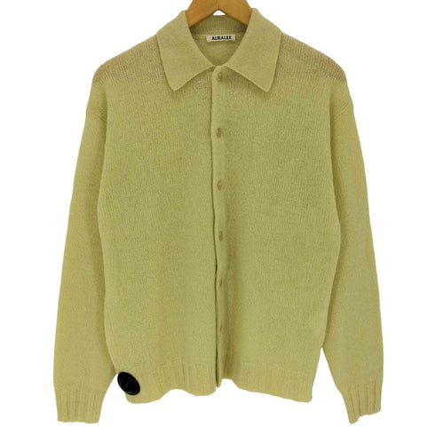 オーラリー AURALEE Shetland Wool Cashimere Knit メンズ 3