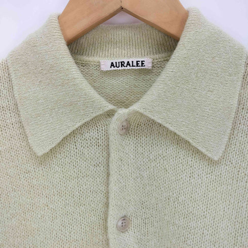 オーラリー AURALEE Shetland Wool Cashimere Knit メンズ 3