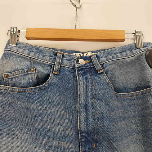 ネヴァーフォーゲット NVRFRGT 3D TWISTED WIDE LEG JEANS メンズ 1