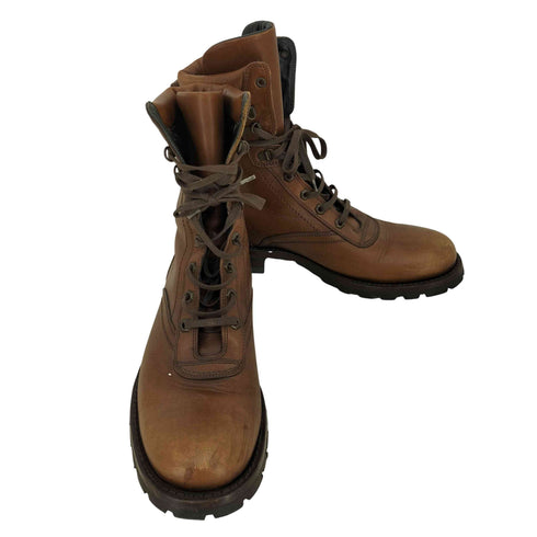 ドルチェアンドガッバーナ DOLCE&GABBANA レーズアップ コンバットブーツ メンズ UK:7.5