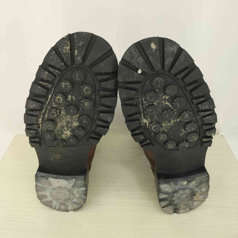 ドルチェアンドガッバーナ DOLCE&GABBANA レーズアップ コンバットブーツ メンズ UK:7.5