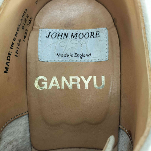 ガンリュウ GANRYU ×JOHN MOORE GHILLIE SHOESカスタムシューズ スエードレザーシューズ メンズ 7 1/2