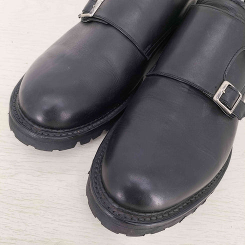 キッズラブゲイト KIDS LOVE GAITE vibramソール ダブルモンクストラップ レザーシューズ メンズ 8