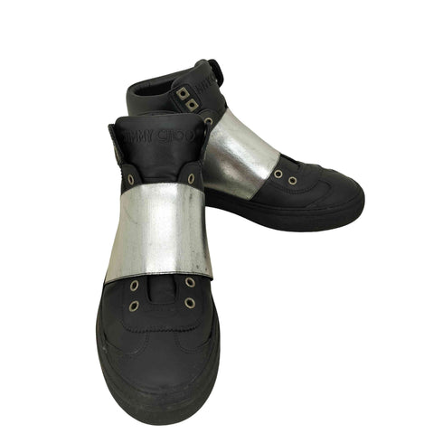 ジミーチュウ JIMMY CHOO ARCHIE ハイカット スリッポンスニーカー メンズ EUR:41.5