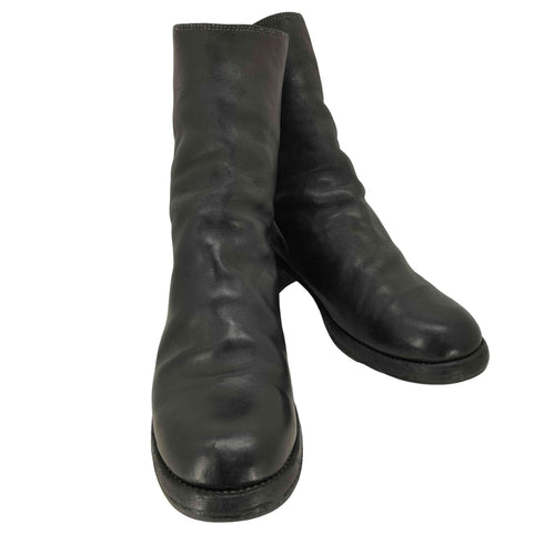 GUIDI 988 バックジップブーツ vibramソール メンズ JPN:42