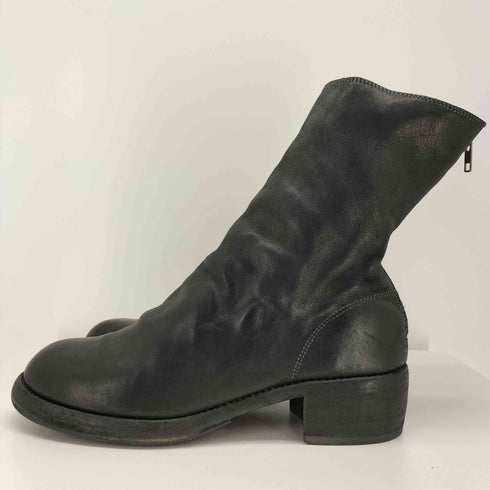 GUIDI 988 バックジップブーツ vibramソール メンズ JPN:42