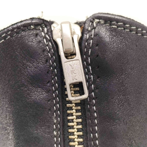 GUIDI 988 バックジップブーツ vibramソール メンズ JPN:42