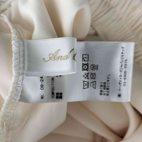 アンドクチュール And Couture チュールスカート レディース FREE