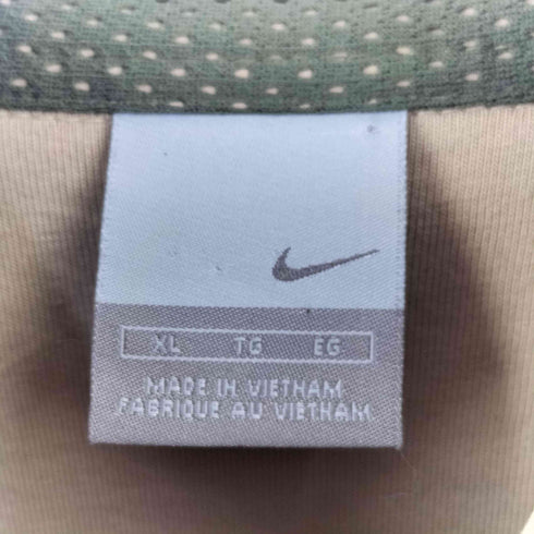ナイキ NIKE 00s スウォッシュ刺繍 両ポケット レギュラーカラーシャツ メンズ JPN:XL