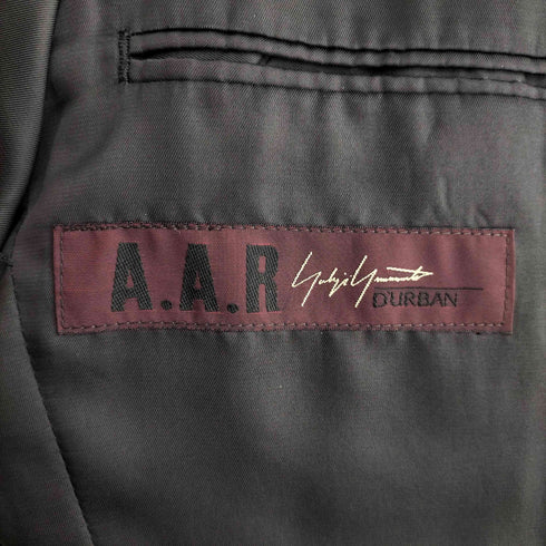 ヨウジヤマモトダーバン アール Yohji Yamamoto DURBAN A.A.R サマーウール スーツ セットアップ メンズ