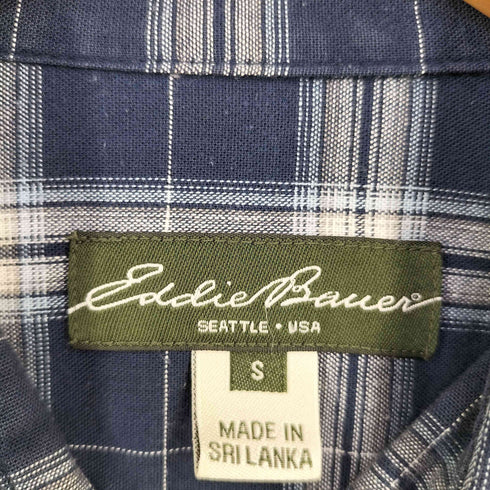 エディーバウアー Eddie Bauer CLASSI FIT チェックシャツ メンズ JPN:S