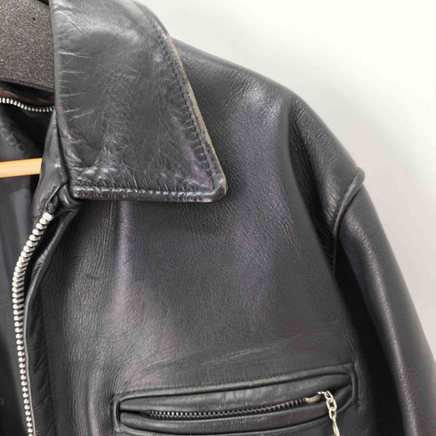 ショット Schott シングルライダースジャケット IDEALジップ ホースハイド メンズ US:40