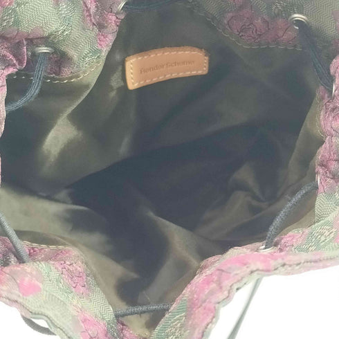 エンダースキーマ Hender Scheme 23SS 花柄 fabric zacc 2WAY 巾着ショルダーバッグ メンズ