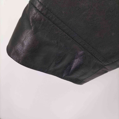 ポールスミスコレクション Paul Smith COLLECTION シングルライダースジャケット 牛革 裏地キルティング メンズ import:L