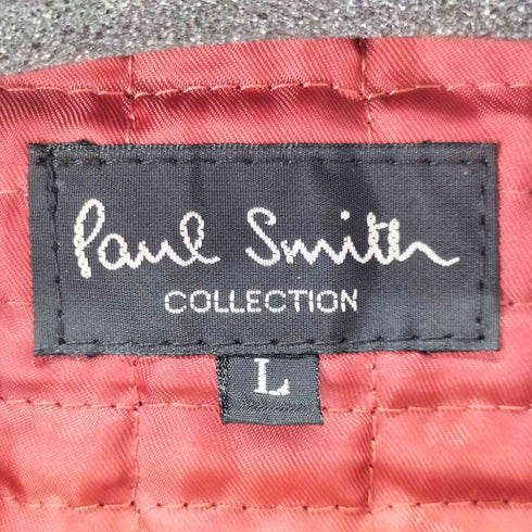 ポールスミスコレクション Paul Smith COLLECTION シングルライダースジャケット 牛革 裏地キルティング メンズ import:L