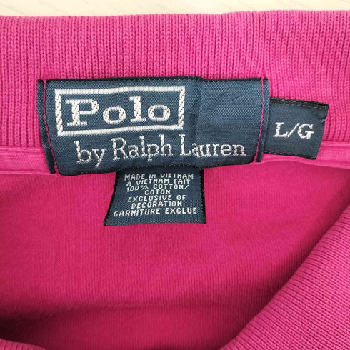 ポロバイラルフローレン Polo by RALPH LAUREN ポニー刺繍 オーバーサイズポロシャツ メンズ JPN:L