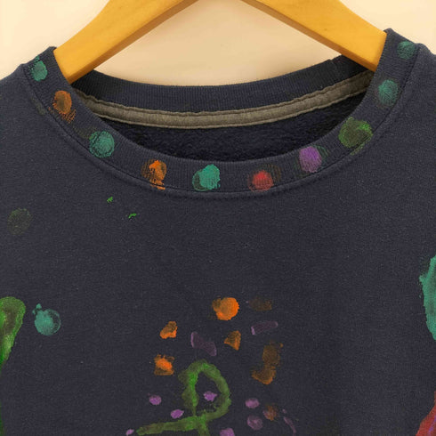 フルーツオブザルーム FRUIT OF THE LOOM ペンキ加工 スウェット メンズ JPN:M