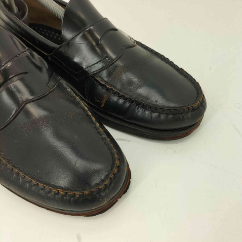 ジーエイチバス G.H.BASS WEEJUNS LOGAN レザー コインローファー メンズ US:9