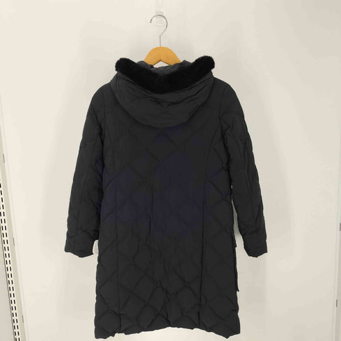 ソニアバイソニアリキエル SONIA by SONIA RYKIEL ラビットファー キルティングダウンコート レディース JPN:38