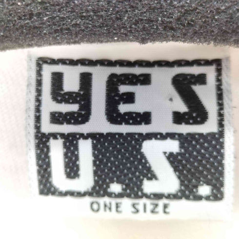 YES U.S. 90S USA国旗プリントTEE 両面プリント 星条旗 シングルステッチ メンズ ONE SIZE