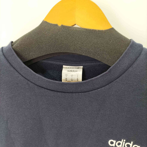 アディダス adidas フロントワンポイントスウェット ロゴ刺繍 メンズ JPN:M