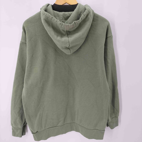 アディダス adidas Boyfriend Linear Hoody フロントロゴ刺繍フーディ― トレフォイルロゴ メンズ JPN:L