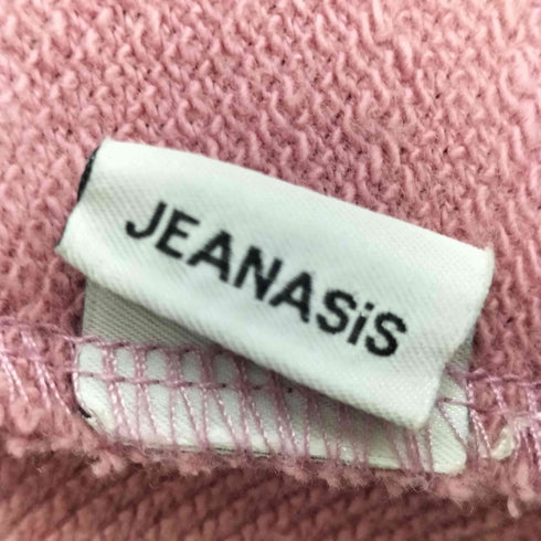 ジーナシス JEANASIS ブリーチ加工 スウェットパンツ レディース FREE