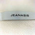 ジーナシス JEANASIS ポイントロゴダメージZIPフーディ レディース FREE