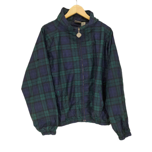 ジャージーズ JERZEES ナイロンチェックブルゾン メンズ JPN:M