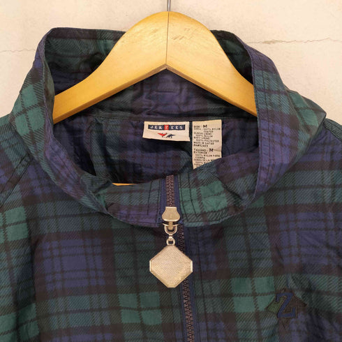 ジャージーズ JERZEES ナイロンチェックブルゾン メンズ JPN:M