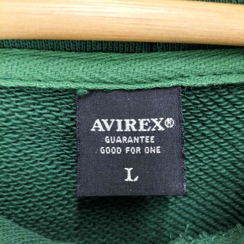 アヴィレックス AVIREX フロントロゴプルオーバーフーディ メンズ JPN:L