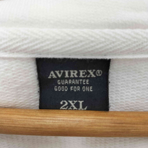 アヴィレックス AVIREX スペースコマンド フルジップ パーカー メンズ 2XL